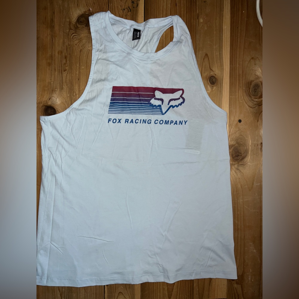 Fox Racing Women’s Drifter Tank Top NWT Frost Blue Size Medium